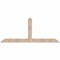 Ekena Millwork Portland Smooth Timber Gable Bracket, Douglas Fir, 84"W x 35"H x 1 1/2"D x 5 1/2"F, 10/12 Pitch GBW084X35X0206POR00SDF - alternate 1